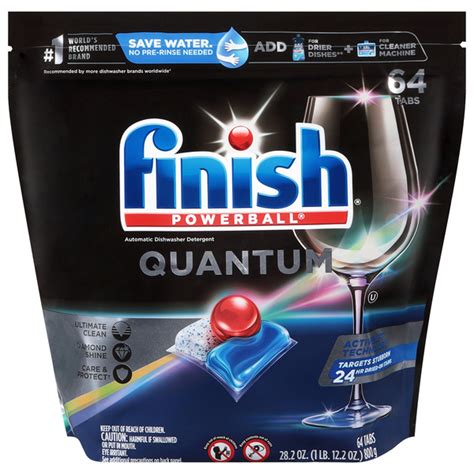 finish automatic dishwasher detergent quantum.